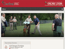 Tablet Screenshot of cardinalacademy.org